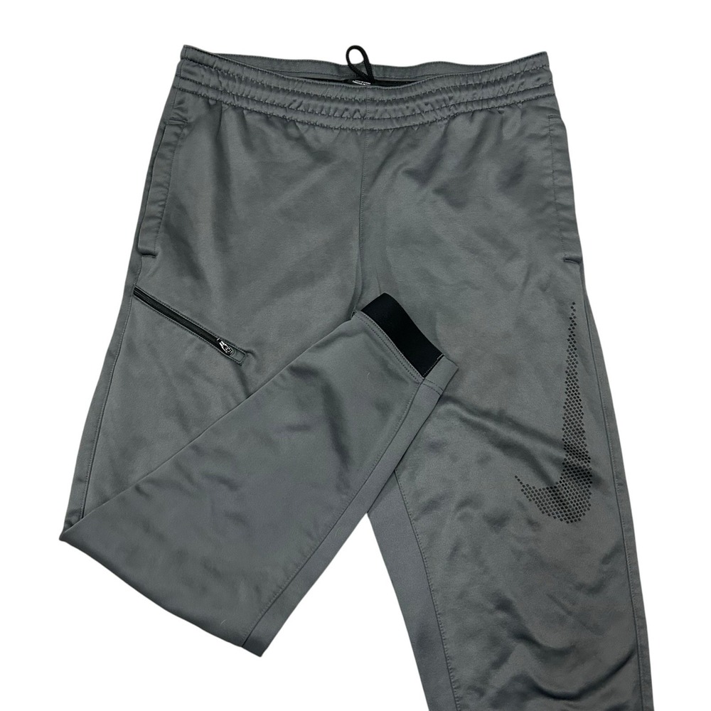 Nike Therma Fit Sweatpants Men's Small Dri Fit‎ 29" Inseam Gray Basketball